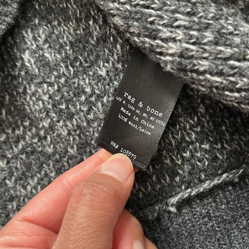 rag & bone Gray Crewneck Sweater - Picture 7 of 8